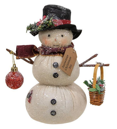 Christmas Joy Snowman - The Fox Decor
